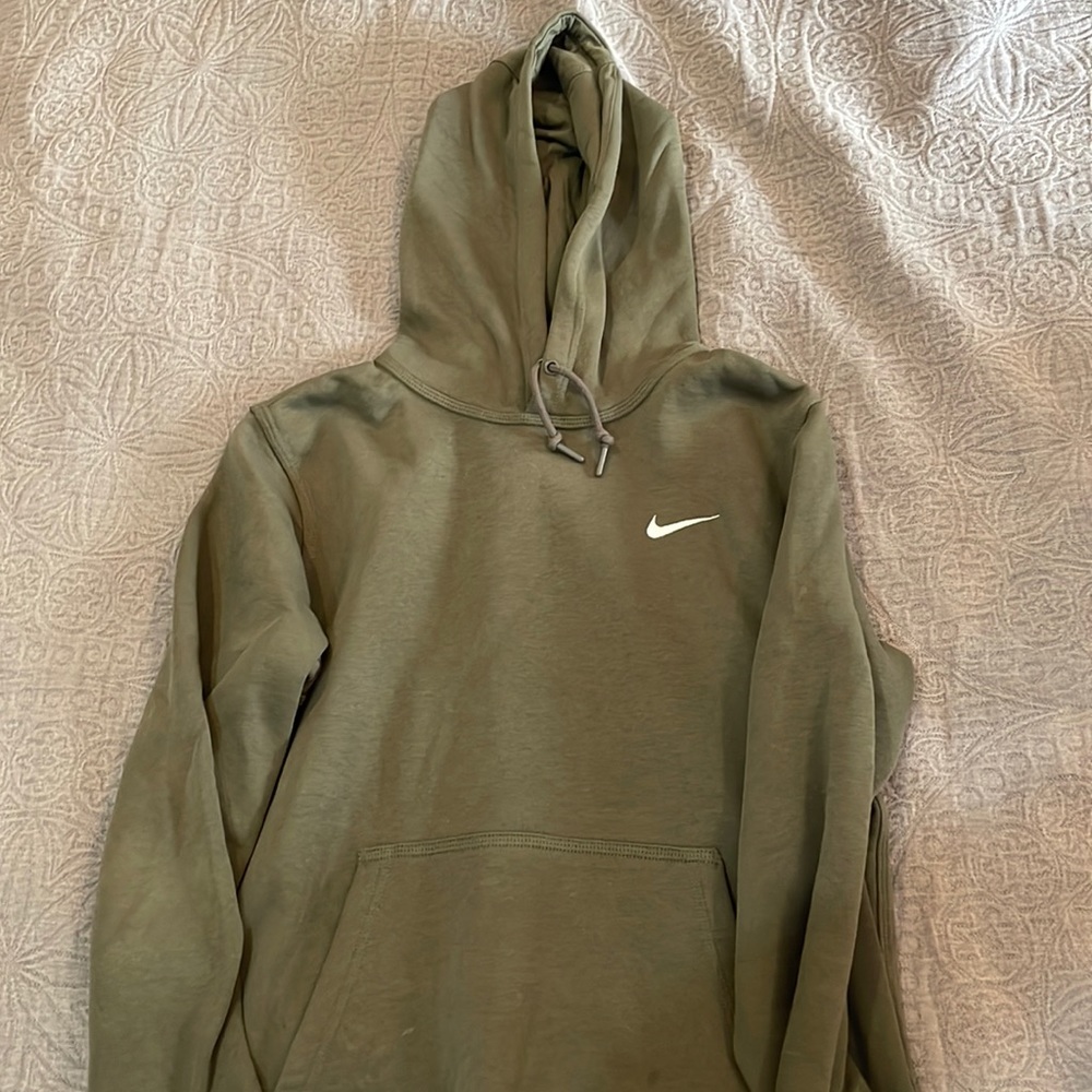 Olive green sweatshirt